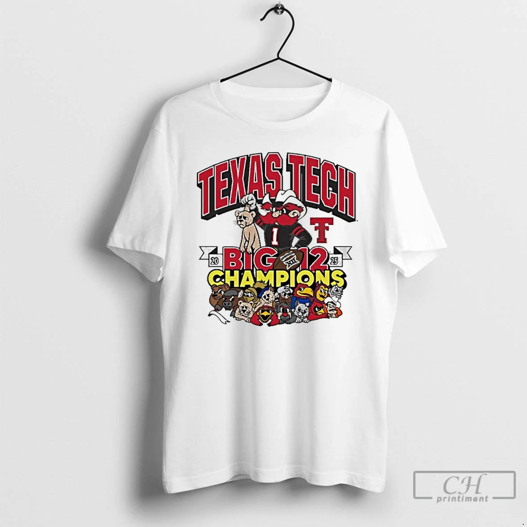 Classic Texas Tech Football Big 12 Championss Defeat Big 12 Mascot