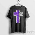 Classic Washington Huskies Cross I Can Do All Things Through Christ Who Strengthen Me