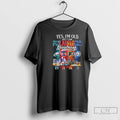 Classic Yes Im Old But I Saw Philadelphia City Sports Logo Greatness Skyline Circle Black