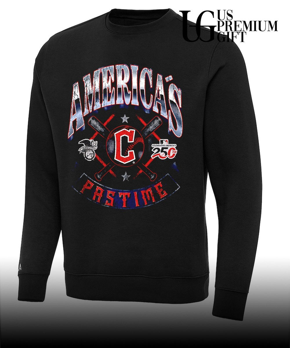 Cleveland Guardians baseball Americana 250th Pastime celebrating logo shirt