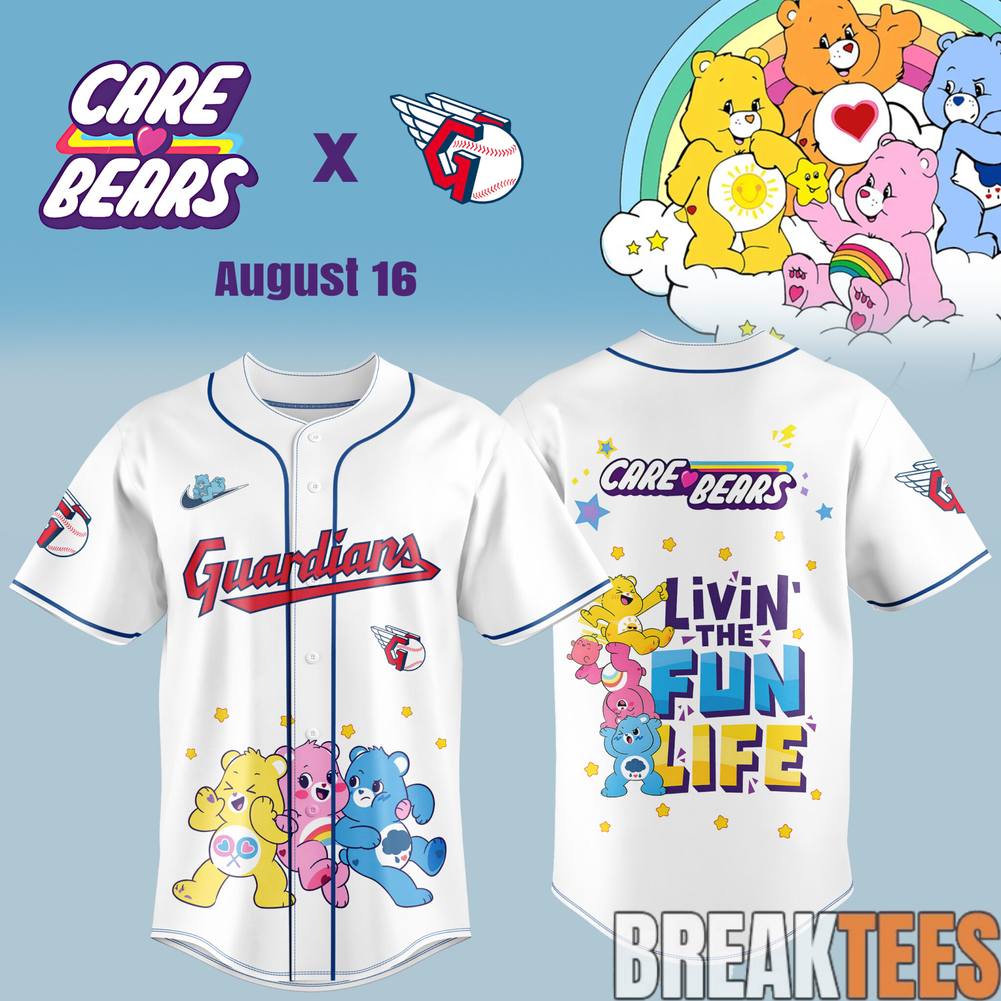 Cleveland Guardians x Care Bears Day Limited Jersey