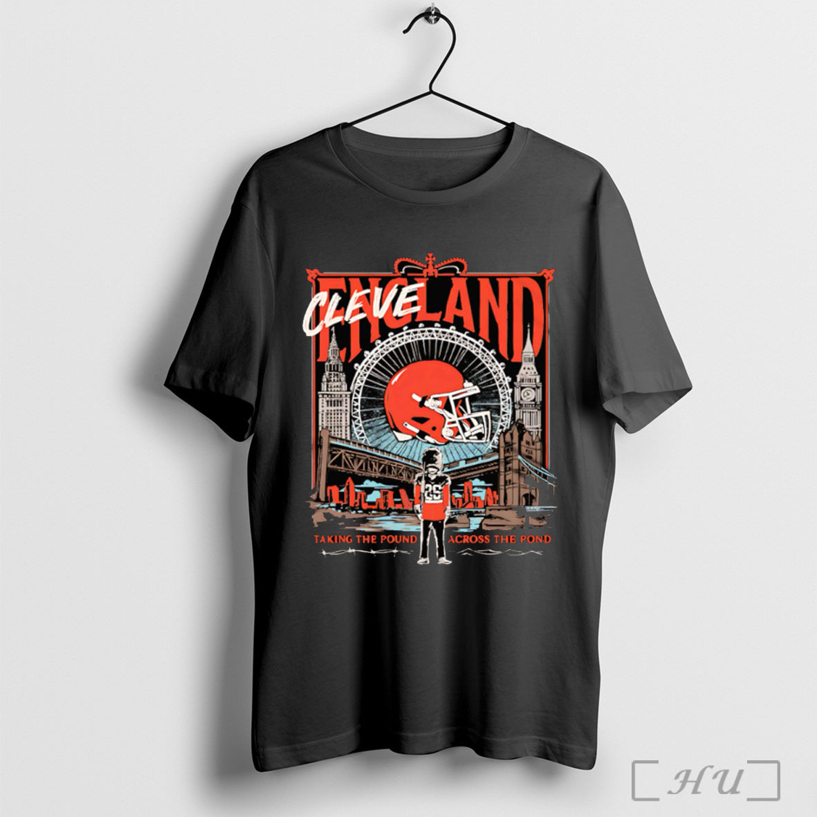 Cleveland Pound Across The Pond T Shirt