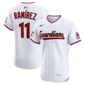 Cleveland Guardians #11 Jose Ramirez Home Elite Jersey - White