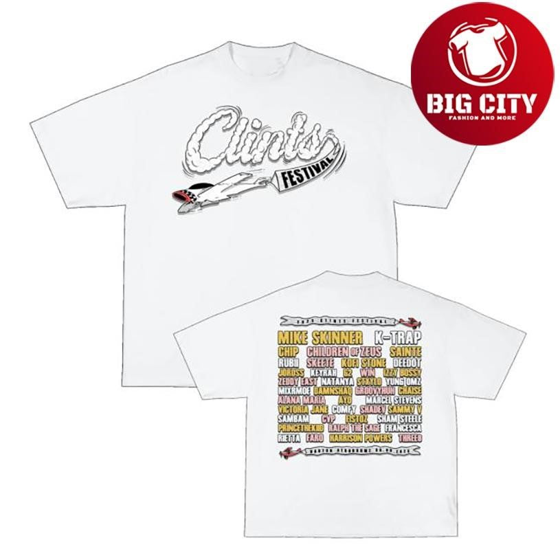 Clints Clints Fest Line Up Two Sided Shirt