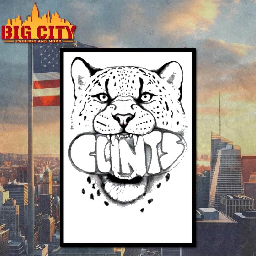 Clints Inc Snow Leopard Shirt