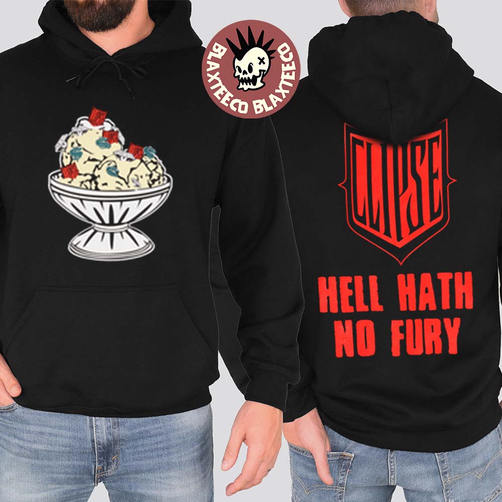 Clipse X Ice Cream Hell Hath No Fury 20th Year Anniversary Hoodie