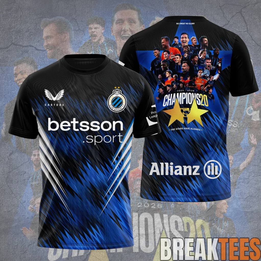 Club Brugge KV Kampioen 25-26 Shirt