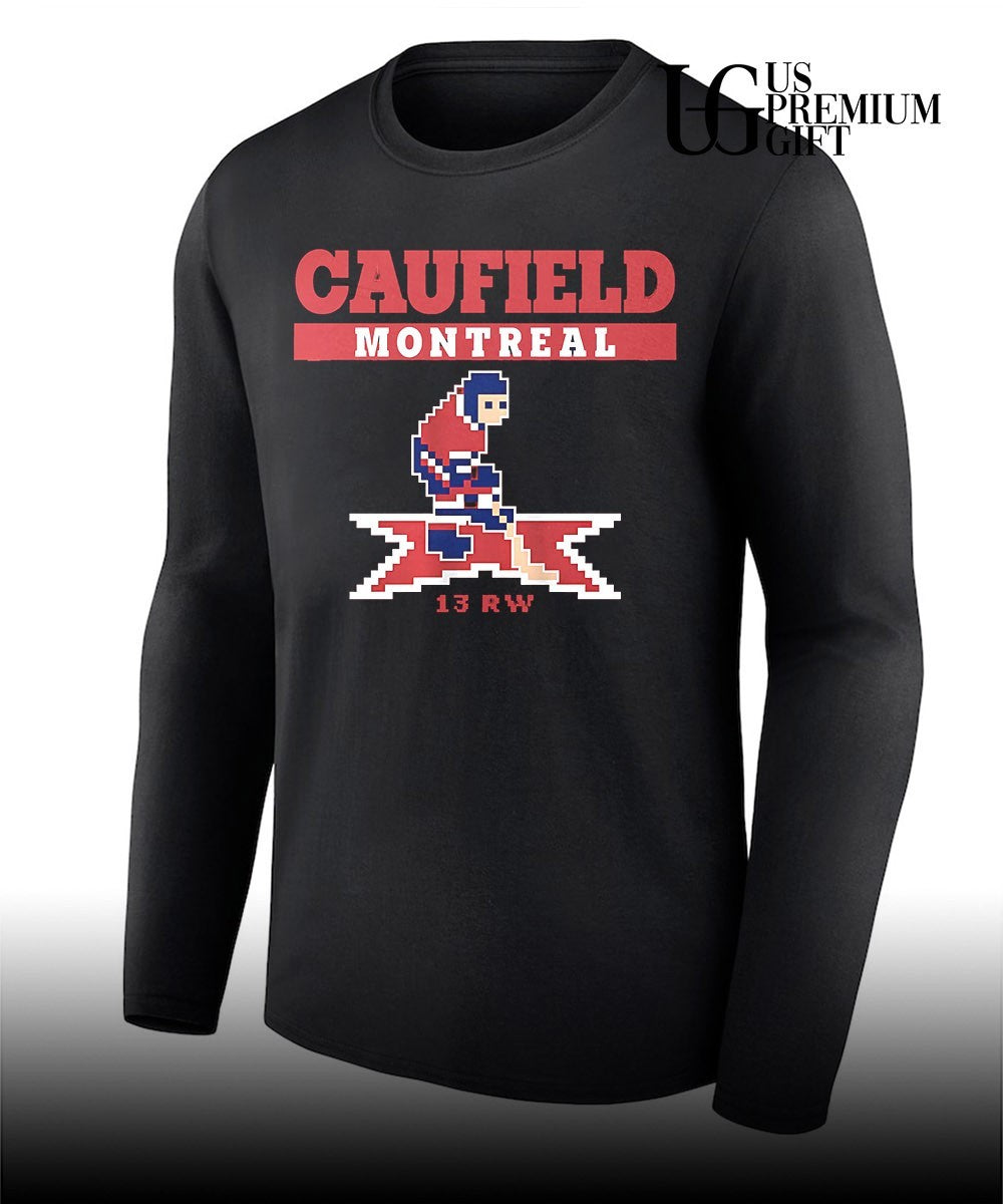 Cole Caufield Montreal Canadiens Hockey 13 RW 8 bit shirt