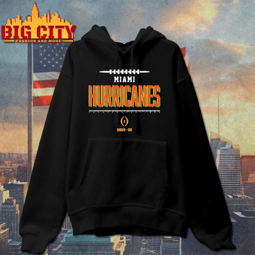 College Football Playoff 2025-2026 Miami Hurricanes Bound Shirt