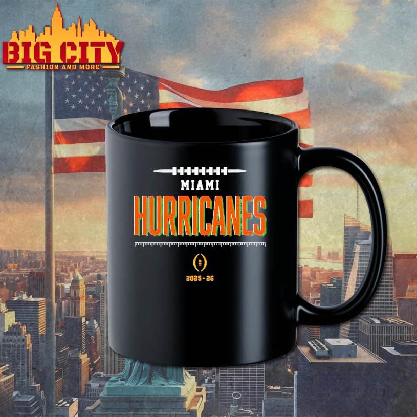 College Football Playoff 2025-2026 Miami Hurricanes Bound Shirt