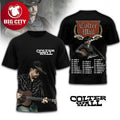 Colter Wall Tour Country Folk Singer Fan Graphic Concert Two Sided Shirt