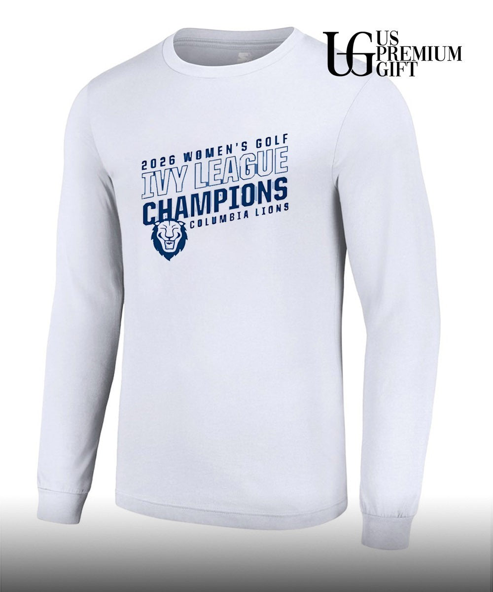 Columbia Lions 2026 Ivy League Women’s Golf Championship shirt