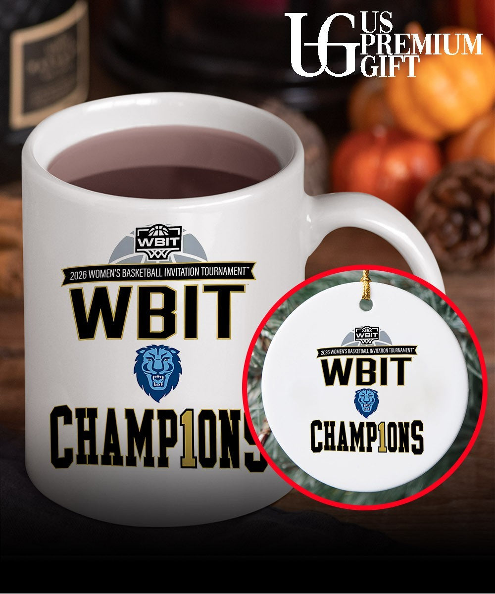 Columbia Lions Women’s basketball DI Invitation Tournament WBIT Champions shirt