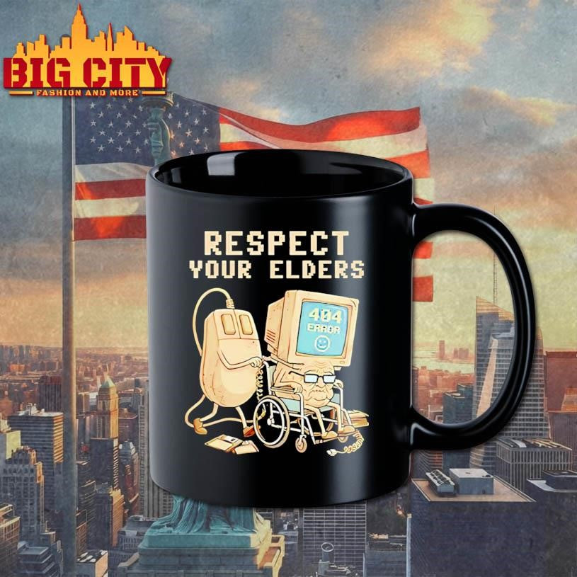 Computer Respect Your Elders Shirt