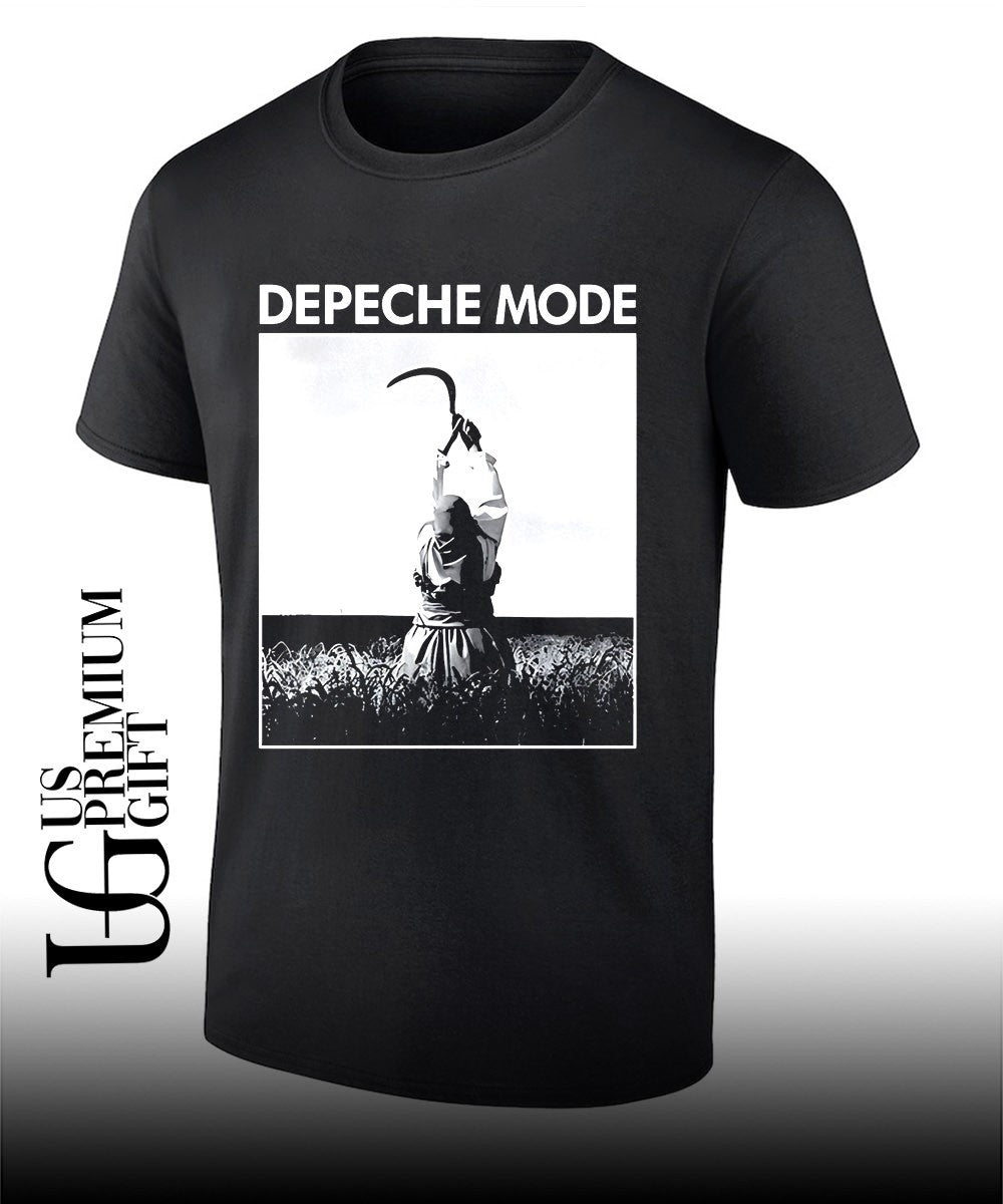 Construction Time Again album worker with a sickle Depeche Mode Depeche Mode shirt