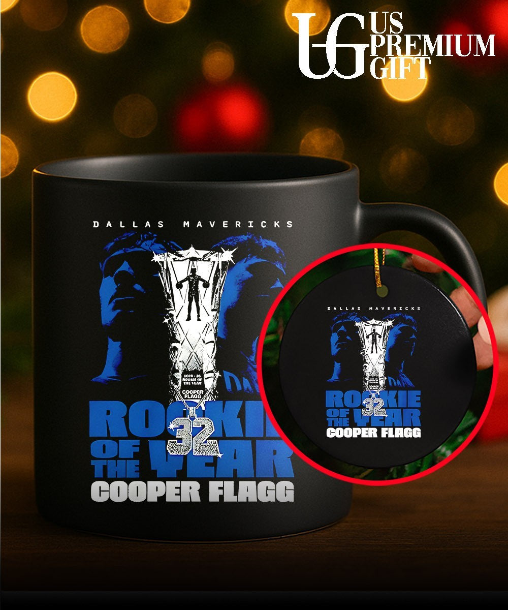 Cooper Flagg 2026 ROTY Accolades F&B Dallas Mavericks Basketball shirt