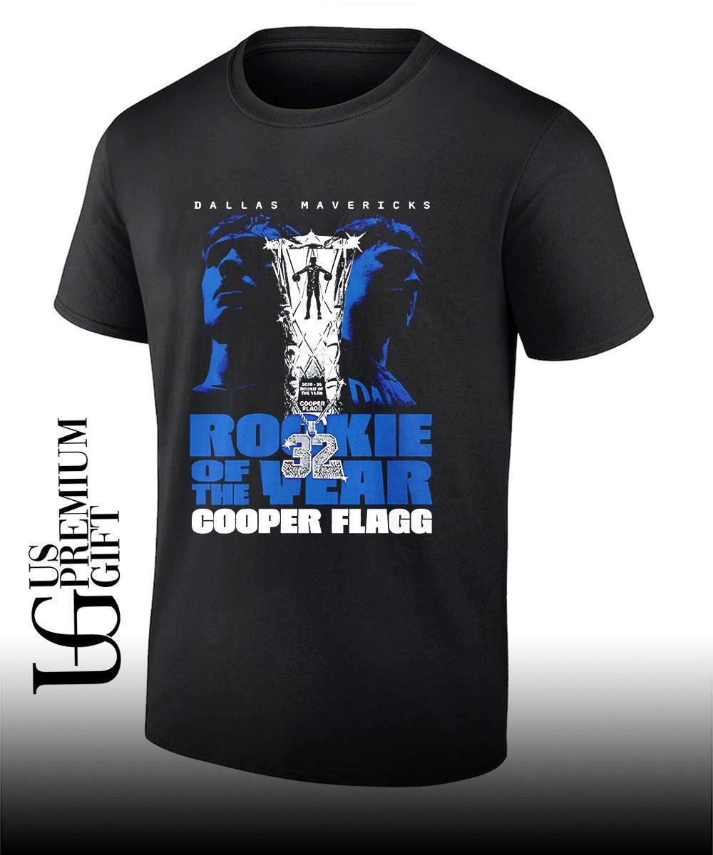 Cooper Flagg 2026 ROTY Accolades F&B Dallas Mavericks Basketball shirt