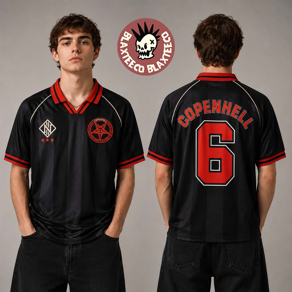 Copenhell Festival 2026 Merch Copenhagen Denmark From 24 To 27 June 2026 No 6 Soccer Jersey