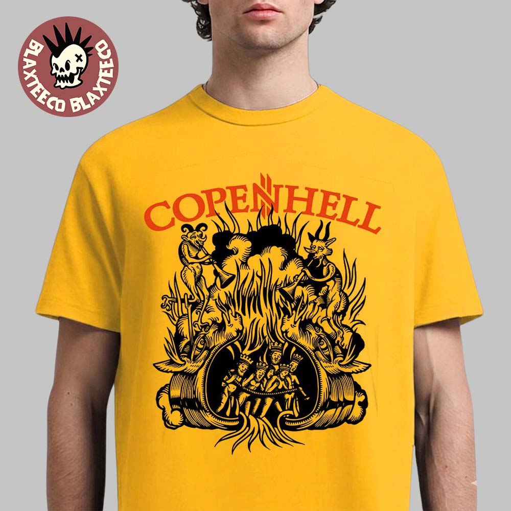 Copenhell Festival 2026 Merch Copenhagen Denmark From 24 To 27 June 2026 Ye Olde Hell T-Shirt