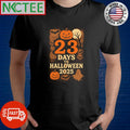 Countdown 23 days to Halloween 2025 shirt