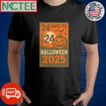Countdown 24 days to Halloween 2025 shirt