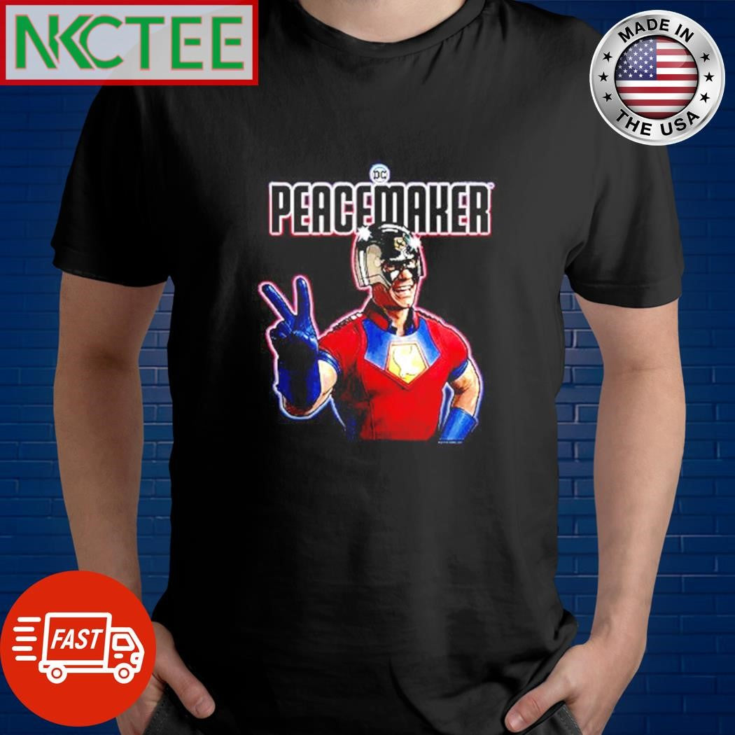 DC Peacemaker Hero two finger shirt