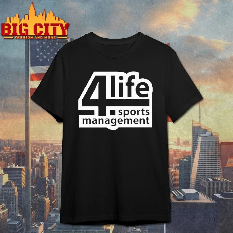DJ Burns Jr. 4 Life Sports Management shirt