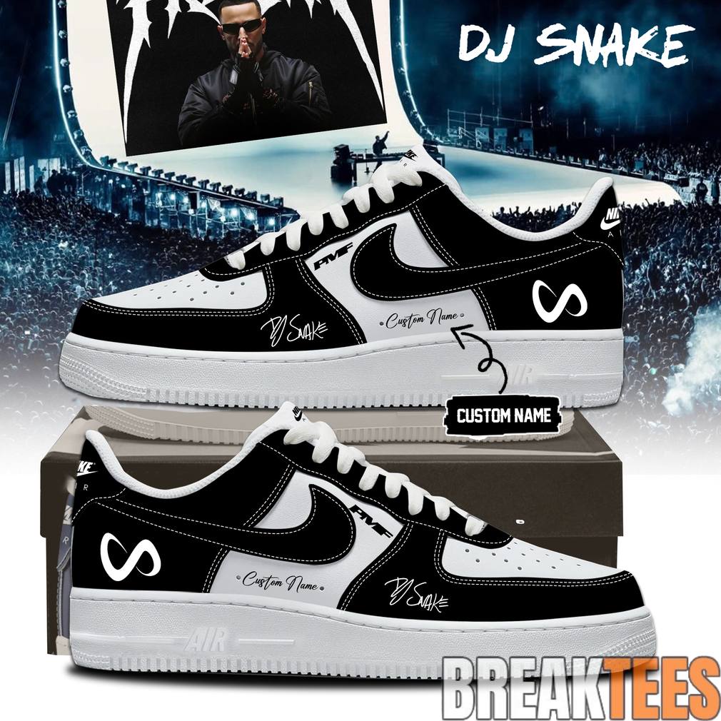 DJ Snake EU Shows 2026 Custom Air Force 1