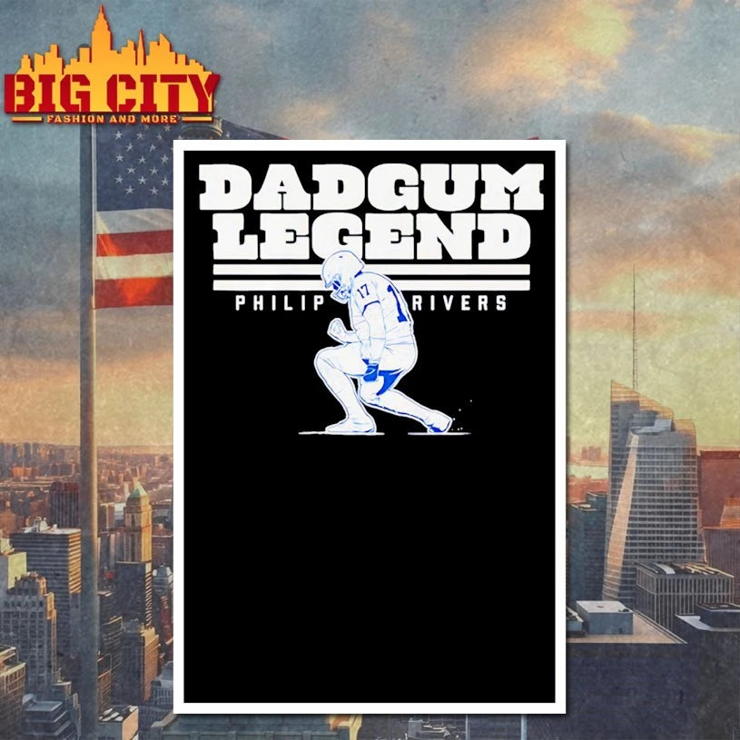 Dadgum Legend Colts Philip River shirt