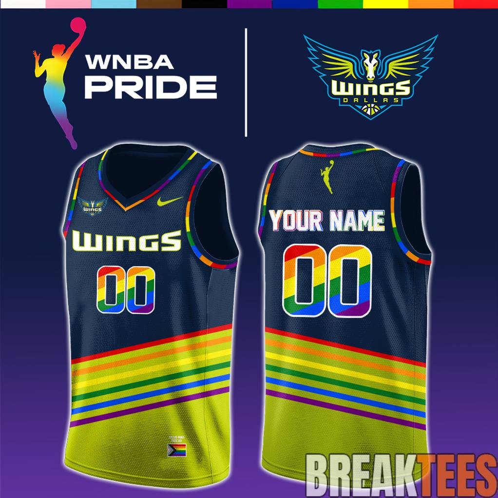 Dallas Wings 2026 WNBA x Pride Day Limited Edition Jersey