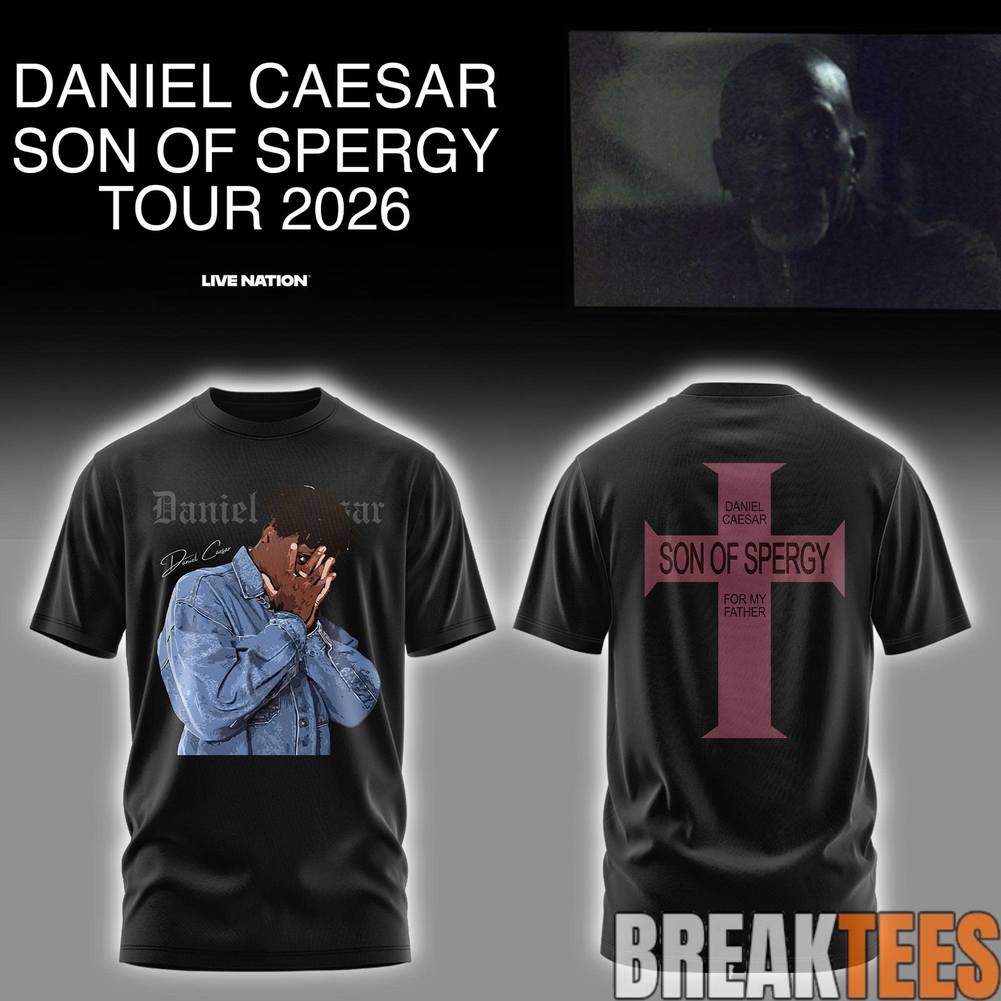 Daniel Caesar “Son of Spergy Tour” 2026 Shirt