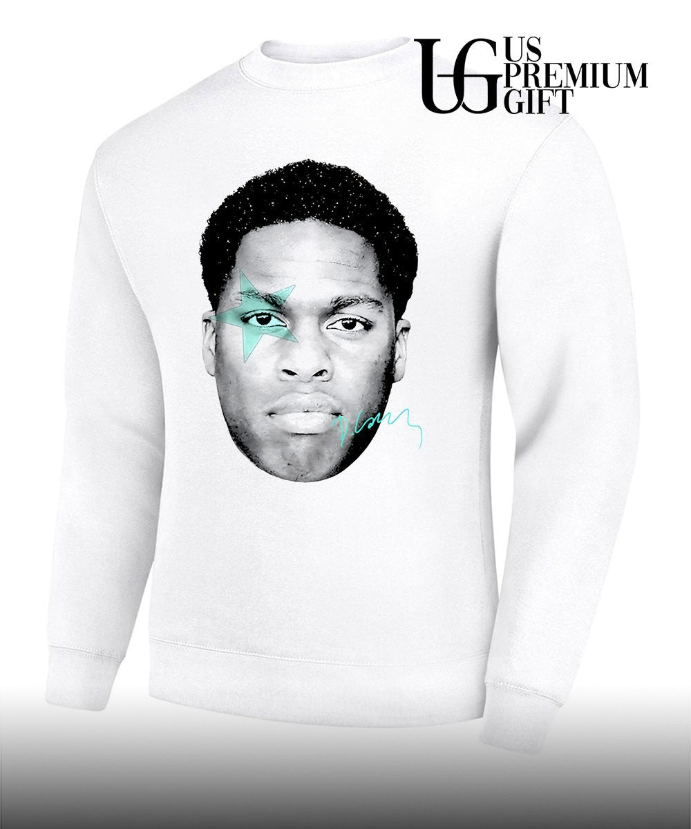 Daniel Caesar star face T-shirt
