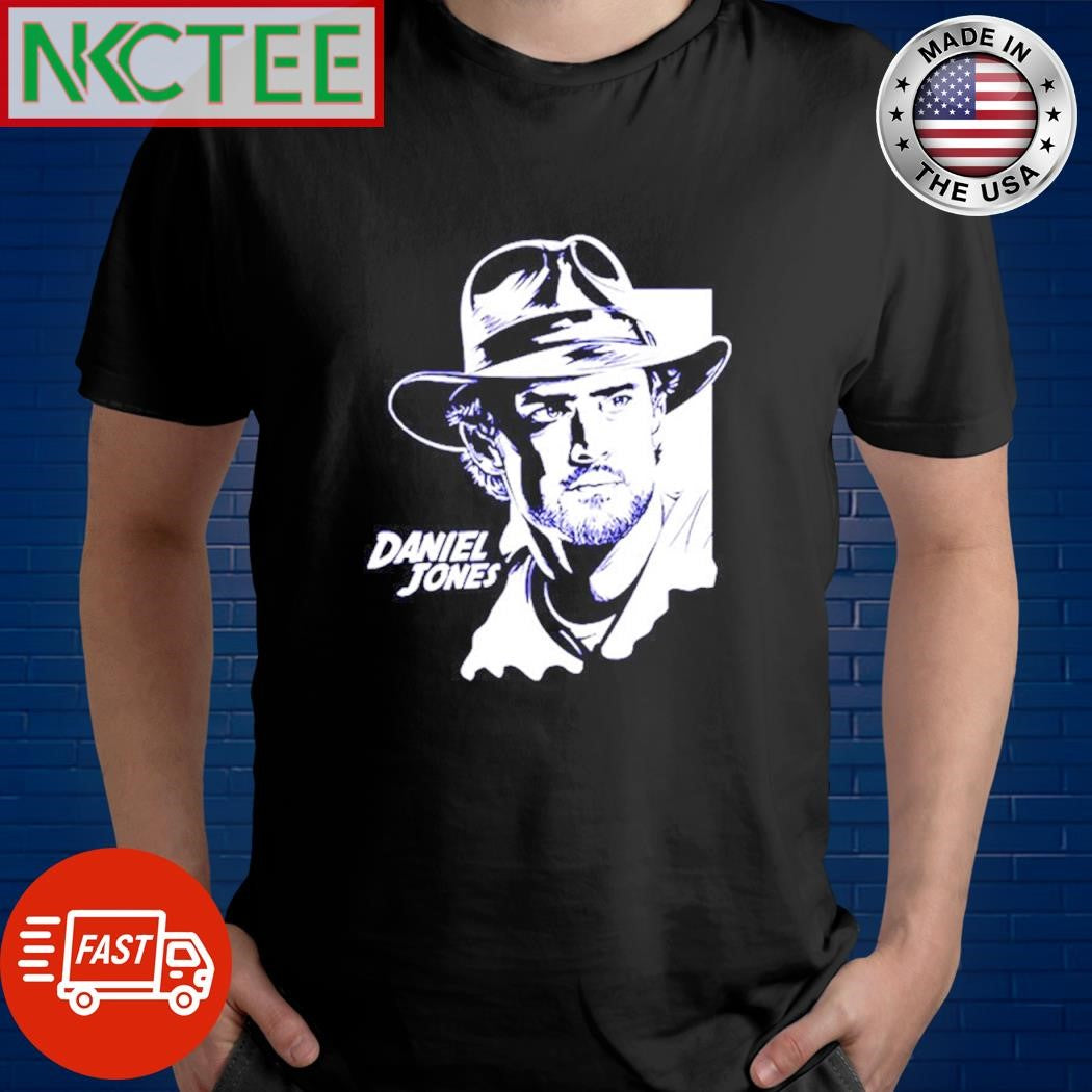 Daniel Jones Indy Pose Indianapolis Colts x Indiana Jones movie shirt