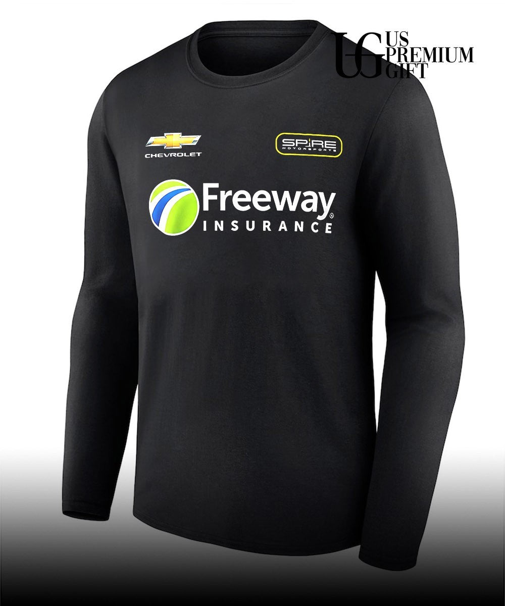 Daniel Suarez Spire Motorsports Freeway Insurance Chevrolet Team shirt