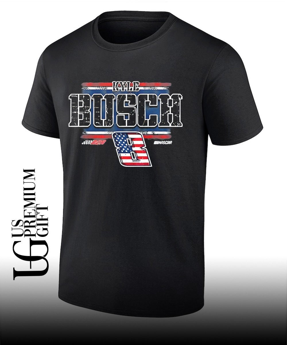Daniel Suarez wearing Kyle Busch 8 2026 shirt