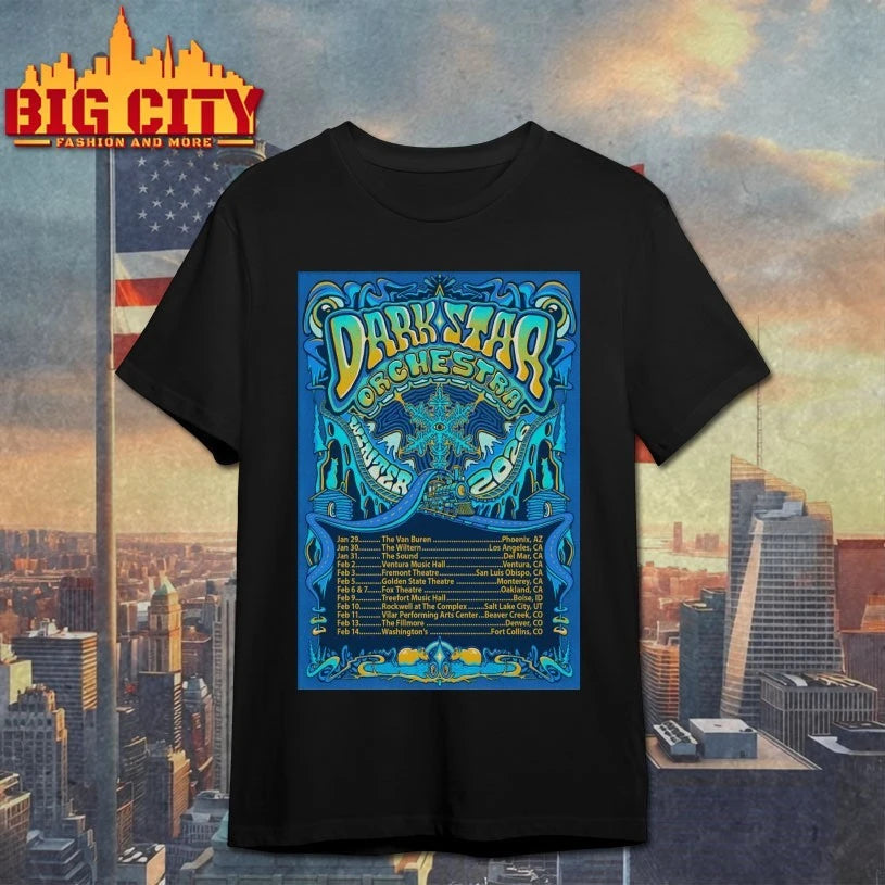 Dark Star Orchestra Winter 2026 Shows Poster shirt