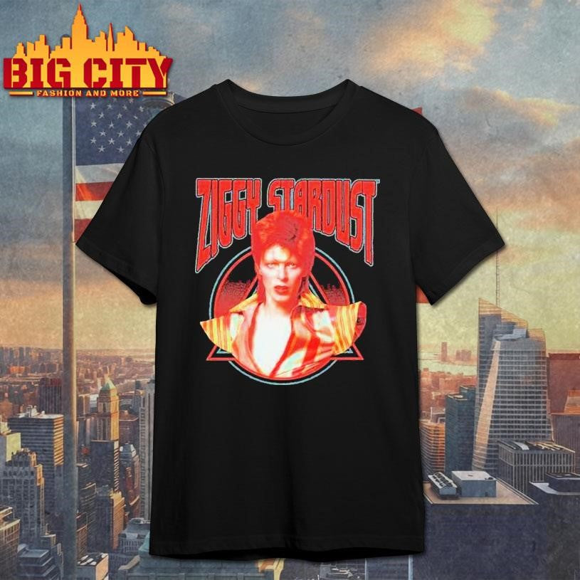 David Bowie Ziggy Stardust Photo Shirt