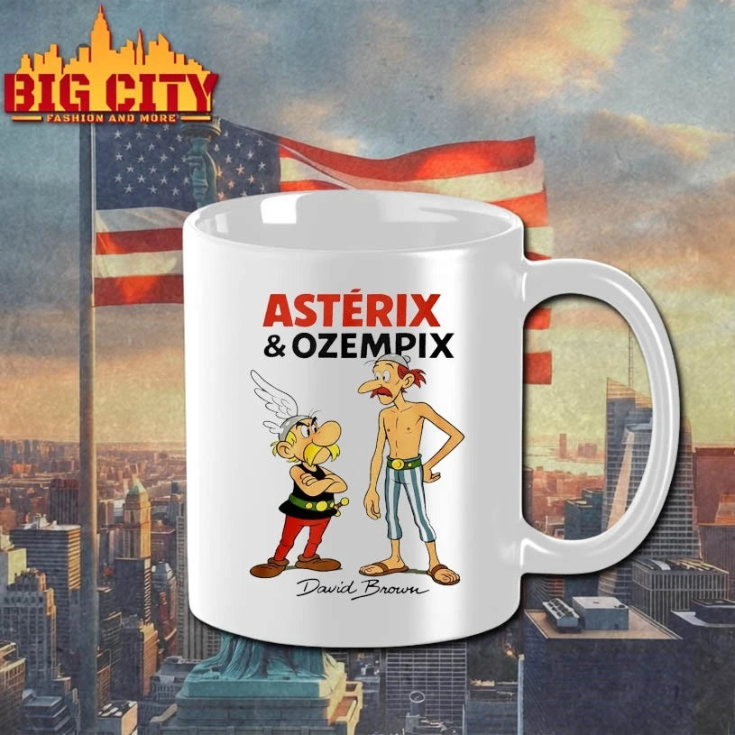 David Brown Asterix And Ozempic shirt
