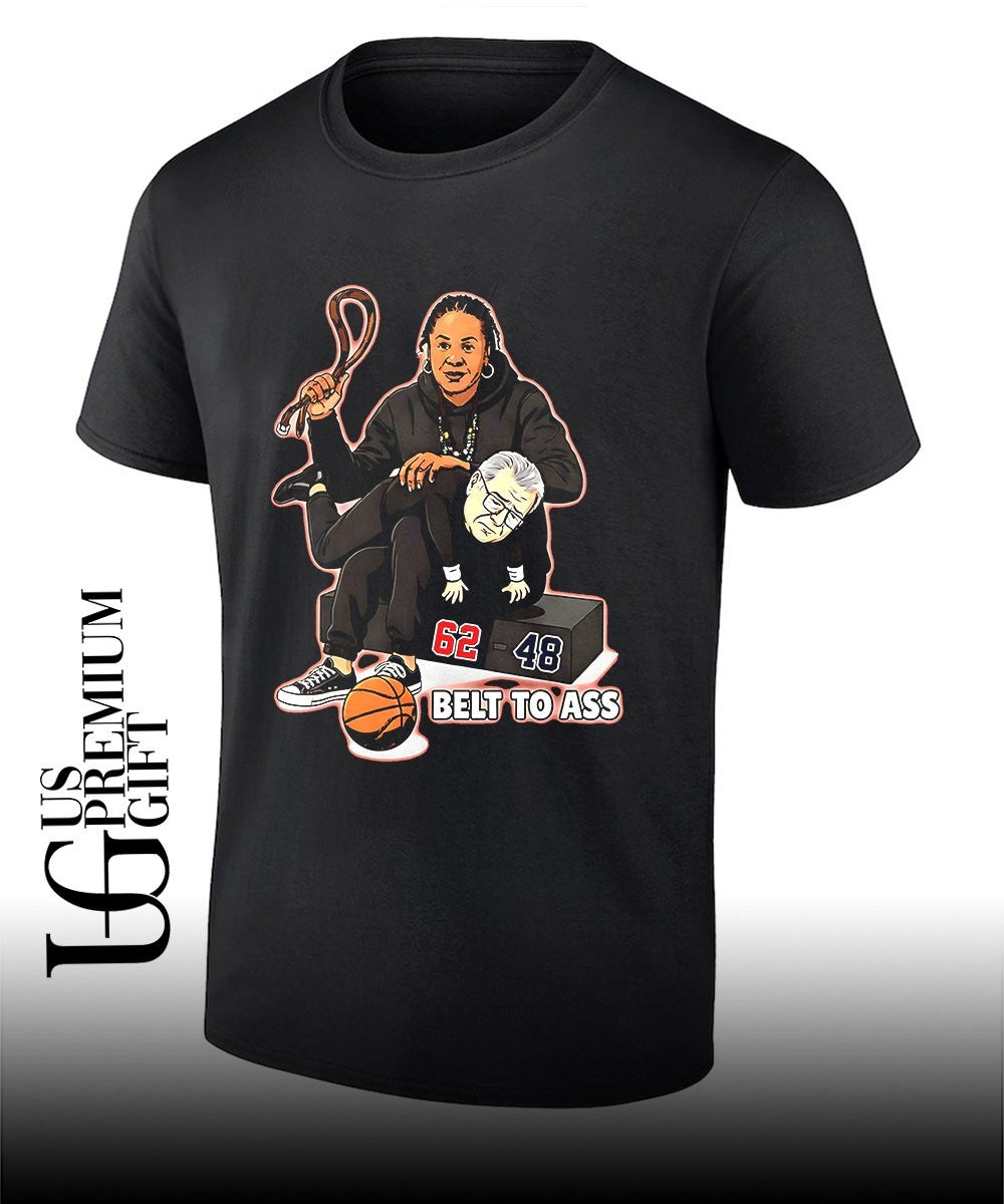 Dawn Staley Belt To Ass Geno Auriemma shirt