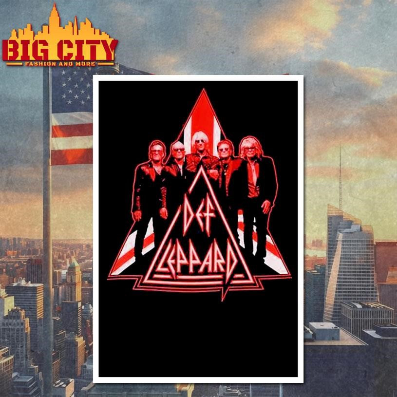 Def Leppard Rock Til You Drop Shirt