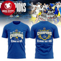 Delaware Fightin Blue Hens 2025 68 Ventures Bowl Champions Two Sided Shirt