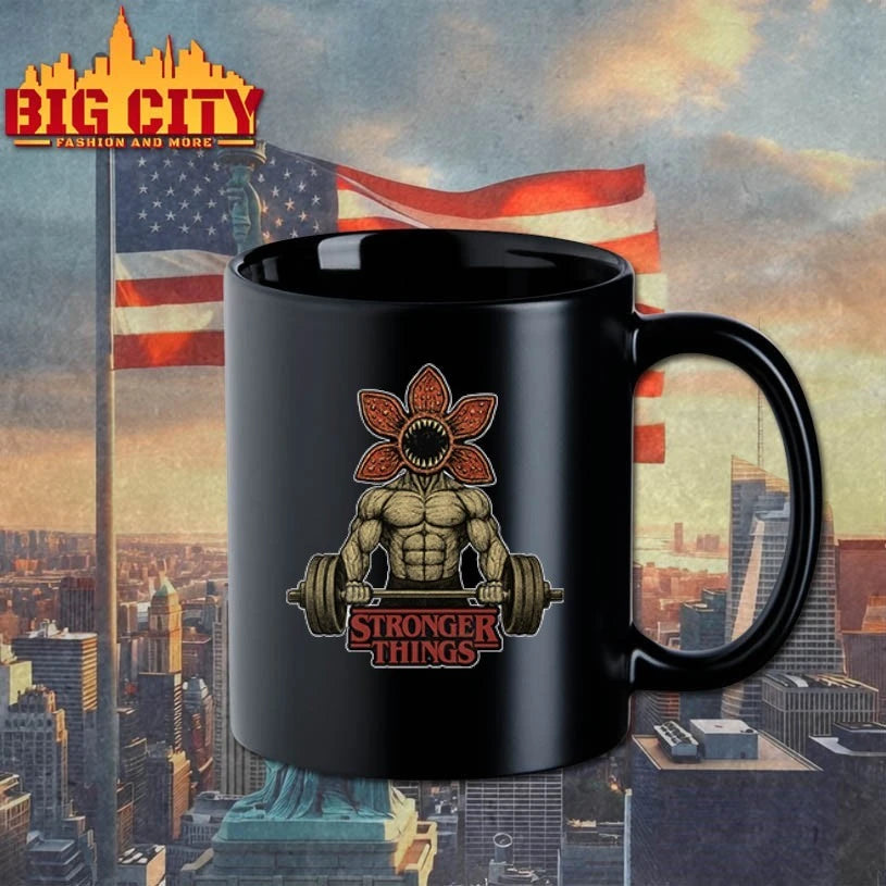 Demogorgon Weightlifting Stronger Things shirt