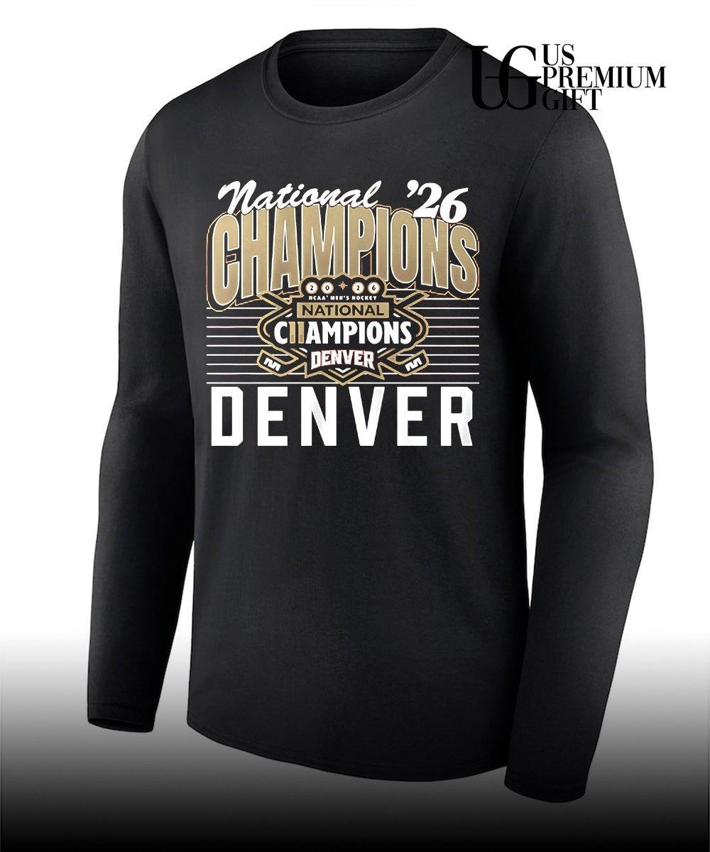 Denver Men’s Hockey 2026 National Champions T-shirt