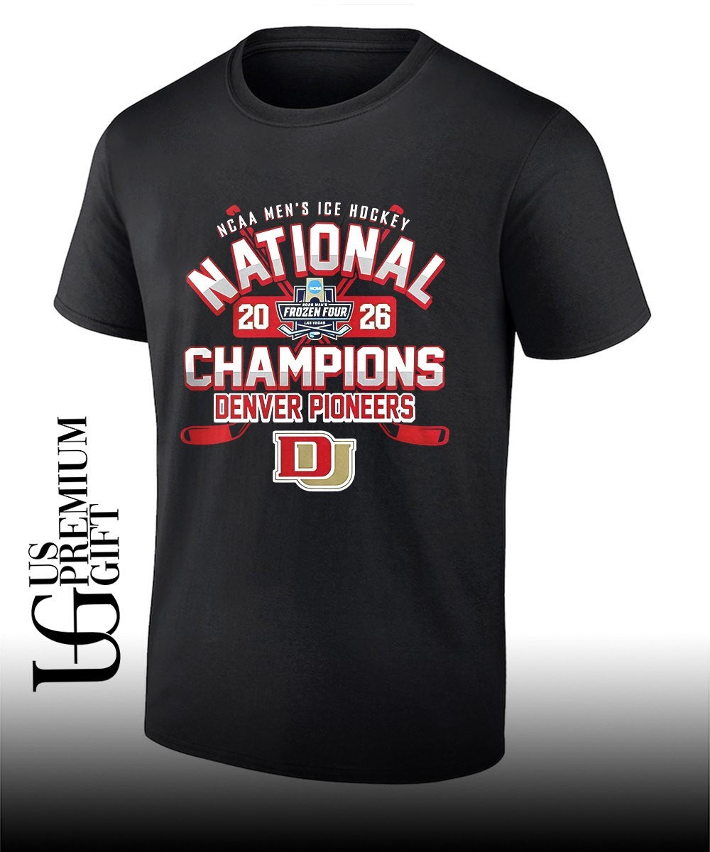 Denver Pioneers 2026 NCAA Frozen Four Men’s Ice Hockey National Champions shirt