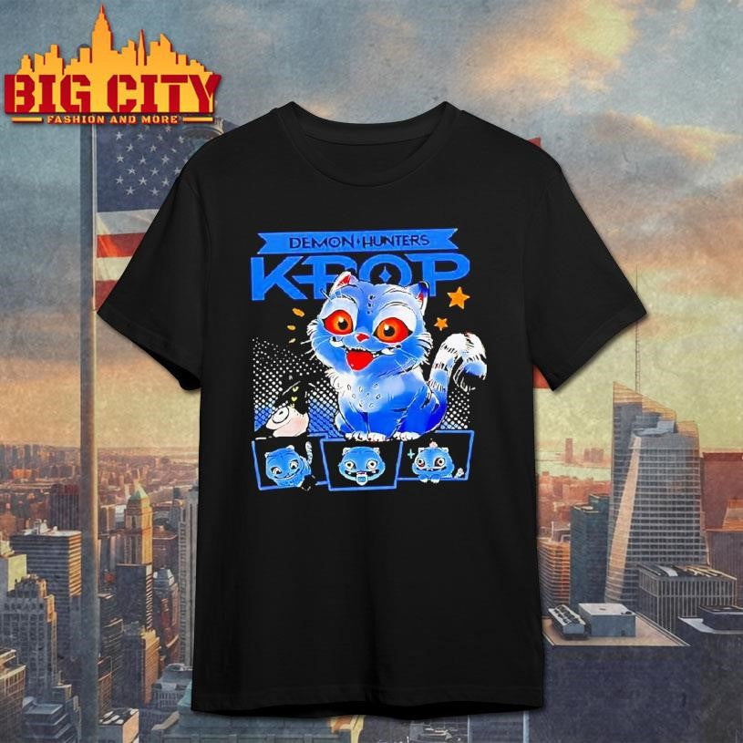 Derpy Tiger K-pop Demon Hunters Colletion Shirt