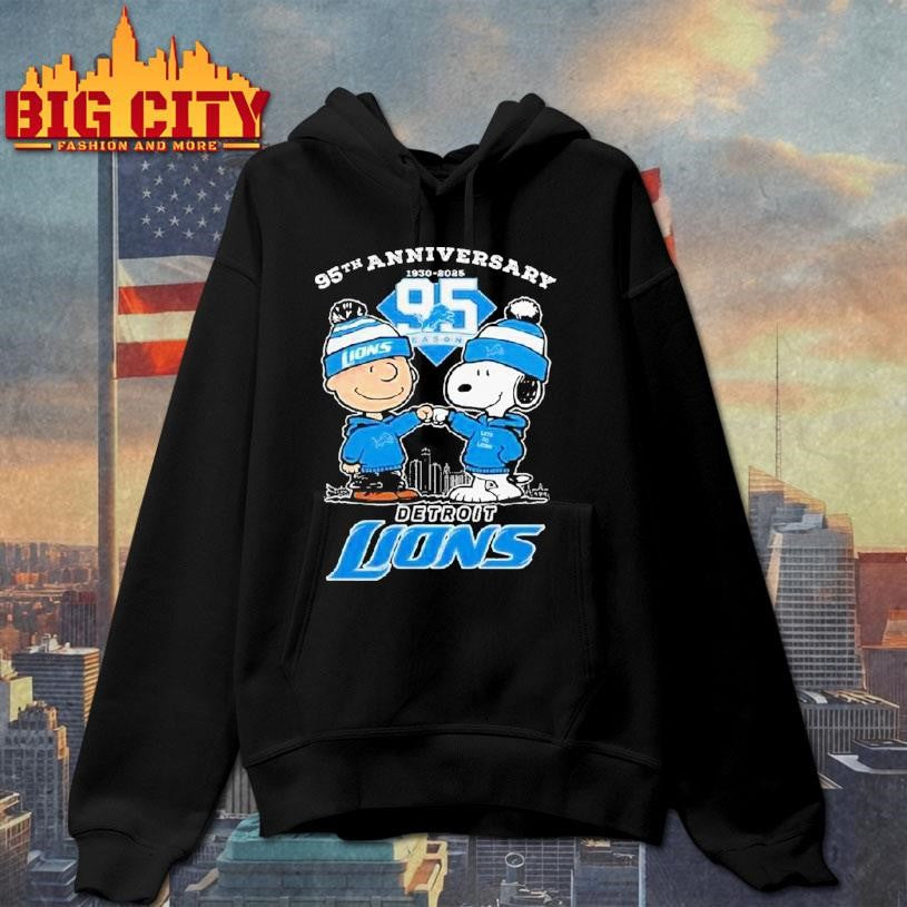 Detroit Lions 95th Anniversary 2025 One Pride Shirt