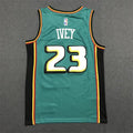 Detroit Pistons #23 Jaden Ivey 22-23 Season Pistons 23 # · Green Retro Edition Jersey Style 1