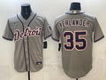 Detroit Tigers #35 Verlandea Tigers Adult Style 2