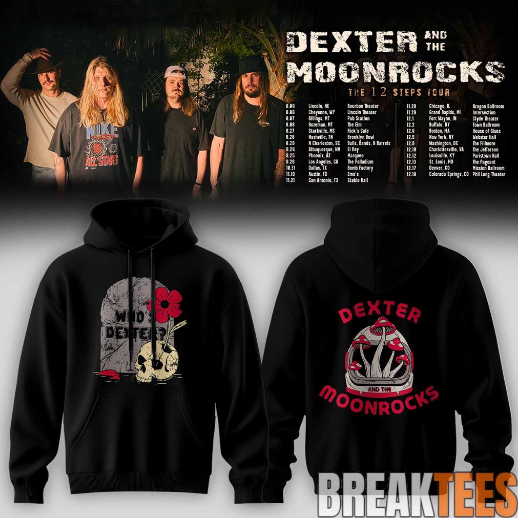 Dexter & The Moonrock – The 12 Step Tour 2026 Hoodie Jersey Who’s Dexter