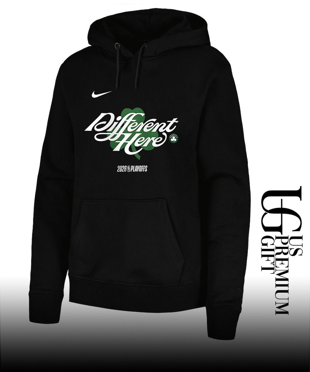 Different Here Boston Celtics Basketball 2026 NBA Playoffs Mantra shirt